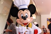 「シェフ・ミッキー」のミッキー｜フロリダ州オーランド「ウォルト・ディズニー・ワールド」