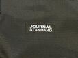 フロント上部には「JOURNAL STANDARD」の織りタグ付き