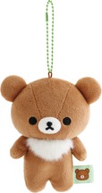【リラックマ新商品】「もーちもちぶらさげぬいぐるみ」チャイロイコグマ　1,980円
