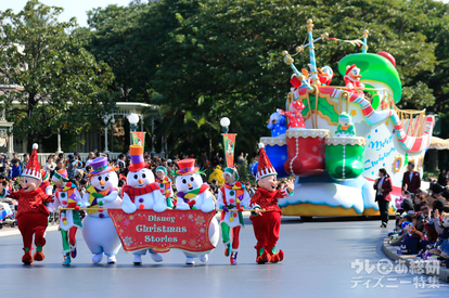 全フロート紹介 Tdl ディズニー クリスマス ストーリーズ 16 フォトギャラリー 写真40枚 写真 1 40 ディズニー特集 ウレぴあ総研