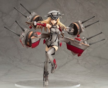 艦これ　ビスマルク　フィギュア ドイツの戦艦娘は世界一ィィィ！「艦これ ビスマルク 改」1/8