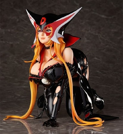 豊満すぎる胸元を強調したセクシーポーズ！「御伽ねこむ×ドロンジョ」1