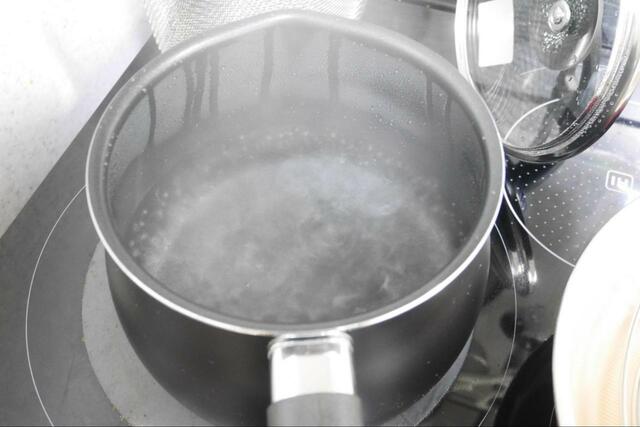 【ニトリ IH・ガス火 ストレーナー付きマルチポット】幅26×奥行17.5×高さ20cm