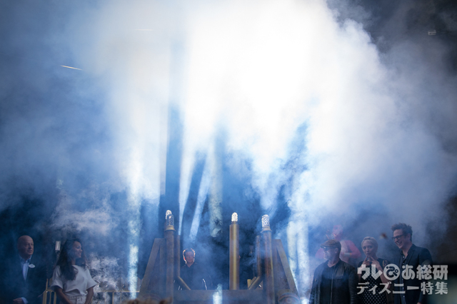 「ガーディアンズ・オブ・ギャラクシー:ミッション・ブレイクアウト!」オープニングセレモニー