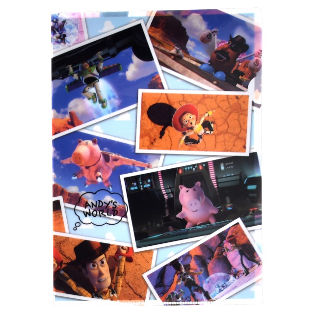 トイ・ストーリー クリアファイル Andy's World550円 (税込)