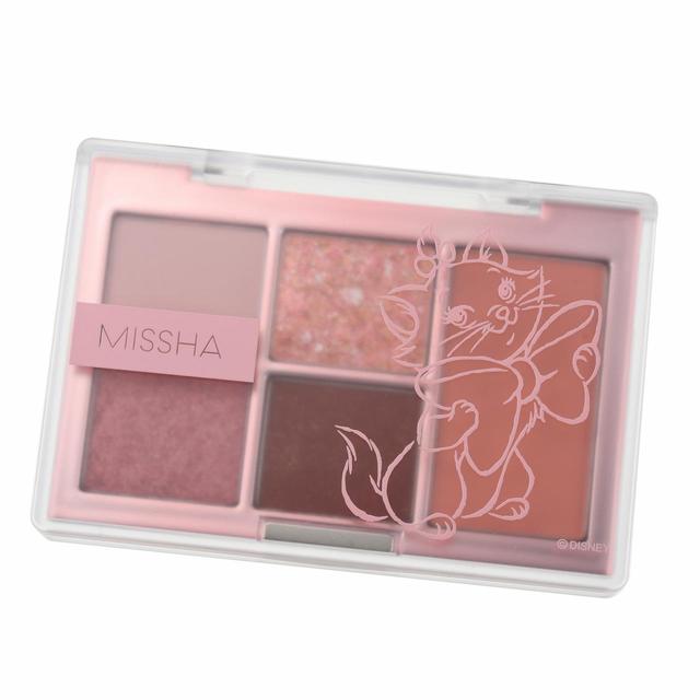 【MISSHA】マリー おしゃれキャット アイシャドウ・チーク イージーフィルターシャドウパレット ピンク Chocolate cosme