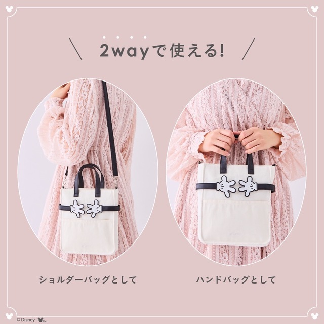 Disney ミッキー ショルダーバッグBOOK produced by Areeam