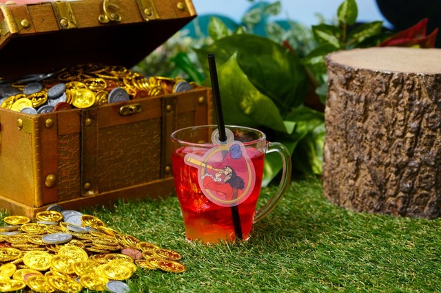 【フック船長】チェリーソーダ|「ディズニー ピーター・パン」OH MY CAFE