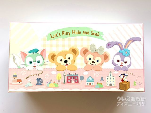 「ダッフィーたちのかくれんぼ」クッキー