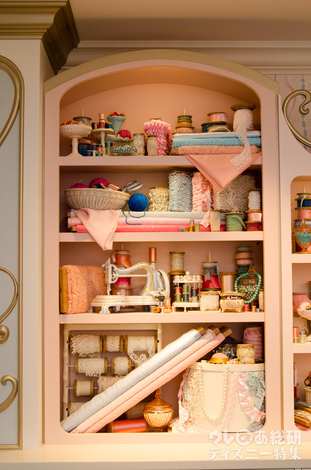 「ビビディ・バビディ・ブティック」店内|東京ディズニーランド ワールドバザール