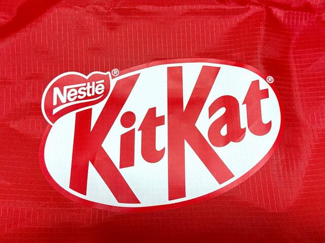 KitKat®のロゴがインパクト大！