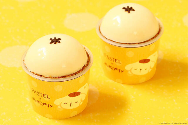 ポムポムプリンの”ぷりんぷりん”おしりプリン  価格：880円（税込）【パステル×ポムポムプリン2026】