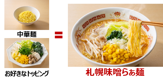 「新“中華麺”等を使ってらぁ麺に挑戦!」<期間:2026年3月19日〜5月中旬予定>【しゃぶ葉に大人気ラムが期間限定復活!〆に絶品味噌ラーメンも楽しめる「春のラムしゃぶ北海道フェア」開催!】