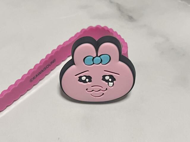 涙を浮かべているおぱんちゅうさぎがなんともかわいい…！