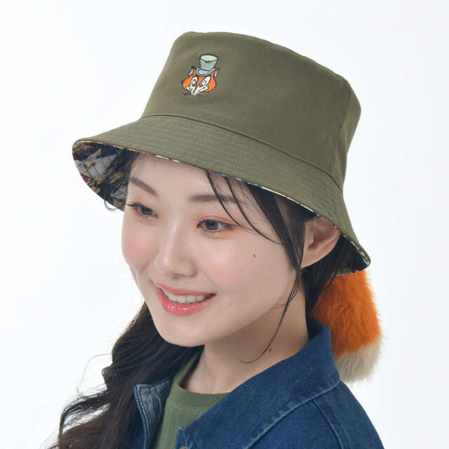 帽子・ハット リバーシブル しっぽ付き my favorite Disney foxes 4,000円