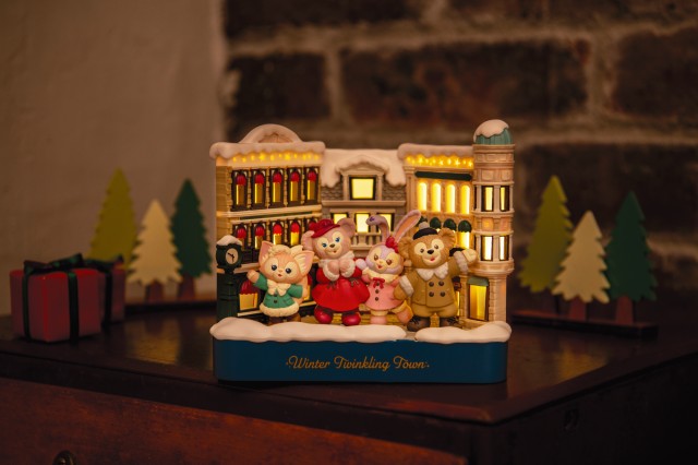 「 ダッフィー&フレンズのウィンター・トゥインクリング・タウン」フィギュア