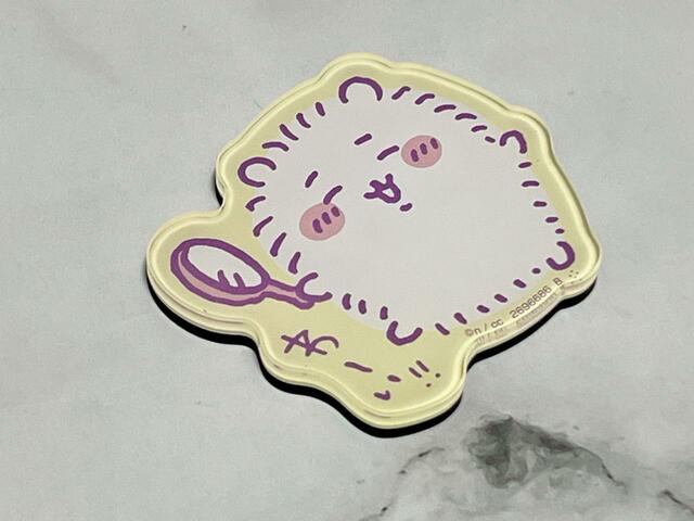 アクリルのしっかりとしたマグネット！