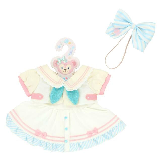 ぬいぐるみコスチューム 5,800円｜東京ディズニーシー25周年「ダッフィー＆フレンズのファインド・ユア・ビューティフル・ブルー！」グッズ｜販売店舗：東京ディズニーシー「マクダックス・デパートメントストア」｜発売日：2026年4月14日（火）