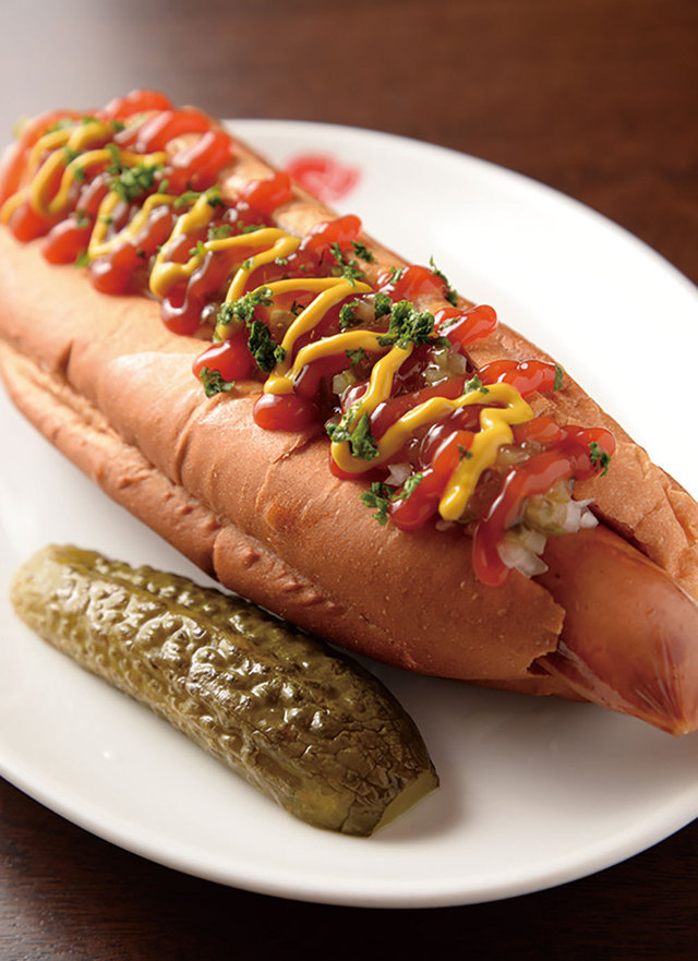 BROZERS’（人形町）　ホットドッグ600円（税別）