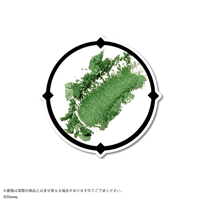 ディズニー ツイステッドワンダーランド　アイシャドウパレット　7　グリーン(パールタイプ)