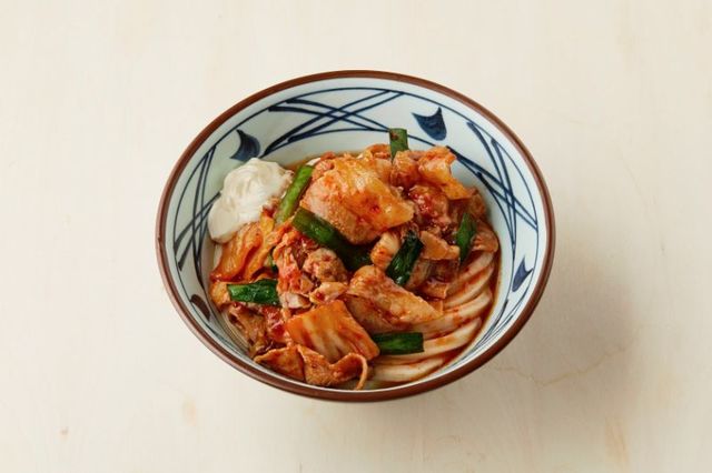 豚キムチぶっかけうどん