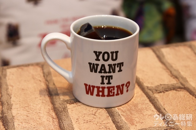  提供には時間がかかります！アイスコーヒー ¥690（税込¥759）マグカップ付き+¥1,600（税込¥1,760）