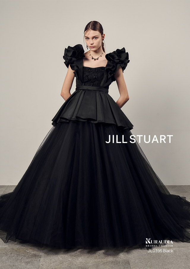 ジルスチュアート 新作ウェディングドレス JIL-0395_Black