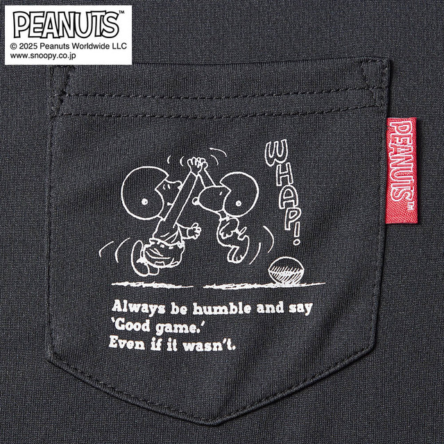 裏メッシュドライＴシャツ 「スヌーピー」｜￥2,990 （税込）