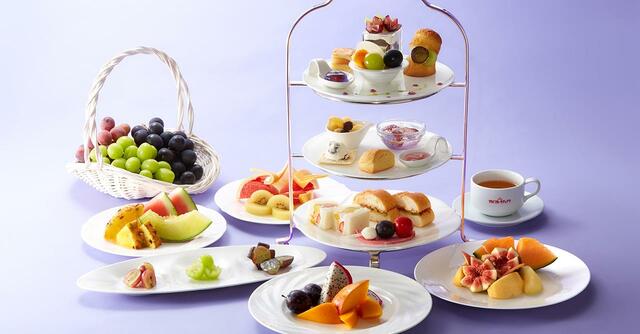 「アフタヌーンティー」＜2023年9月1日（金）～2023年9月30日（土）＞【タカノフルーツティアラ～ぶどうフェス～】