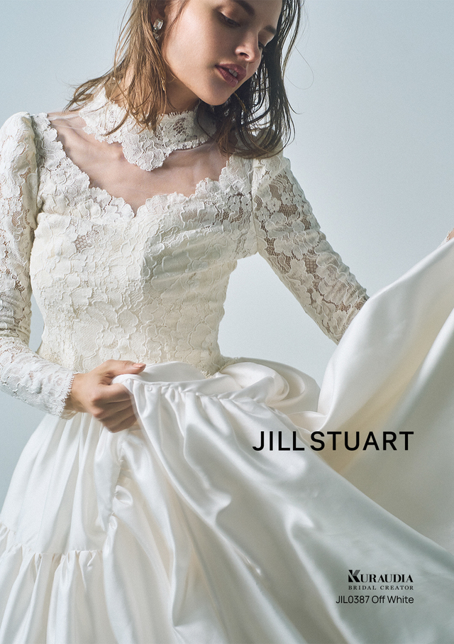 【JILL STUART（ジルスチュアート）新作ウェディングドレス】JIL0387-Off_White