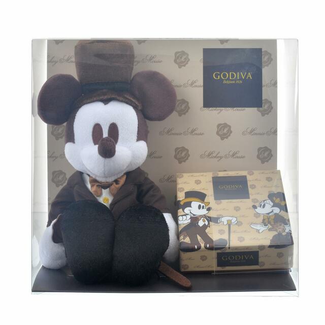 【GODIVA】ミッキー チョコレート アソートメント ぬいぐるみセット DISNEY VALENTINE 2023 5,500円 