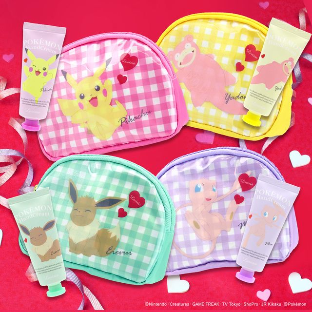 ポケモンハンドクリーム&ポーチセット
