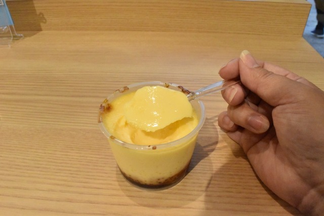 手作り感があるハード系プリン