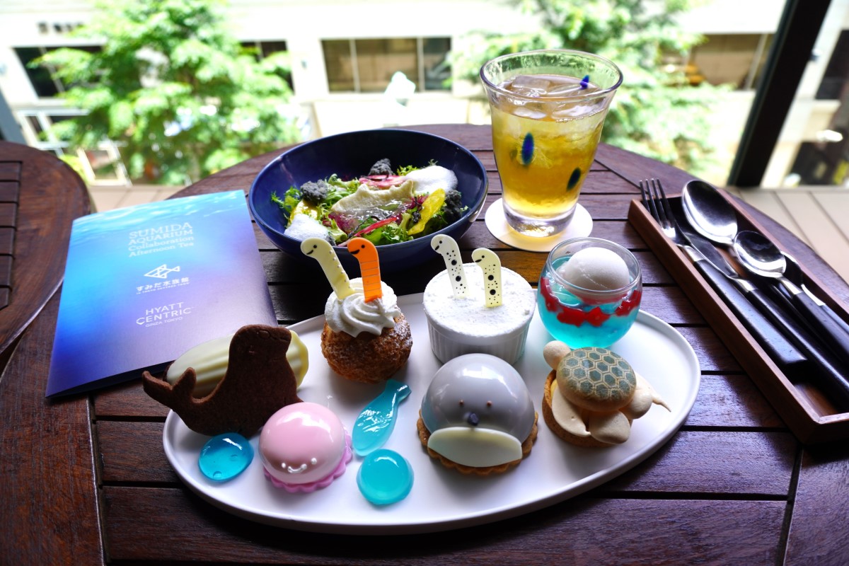 銀座】すみだ水族館の動物たちがスイーツに変身！「ハイアット セン
