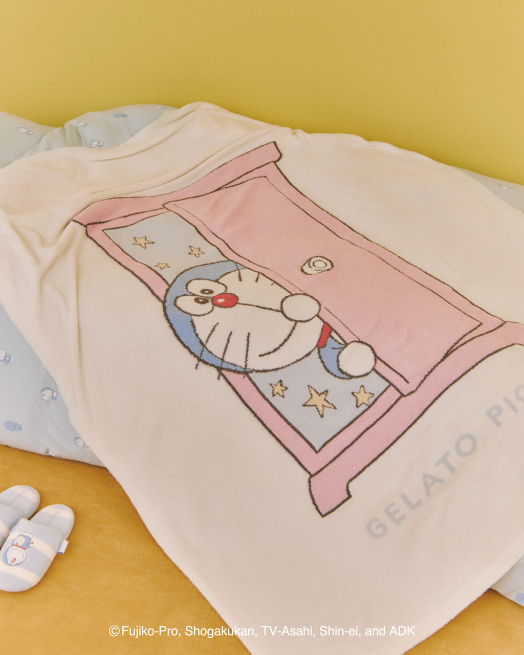 [ジェラート ピケ] ドラえもん【Sleep】 ジャガードマルチカバー ドラえもん】【Sleep】ジャガードマルチカバー | ジェラート