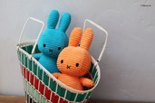 【BON TON TOYS ミッフィー】「Mifffy Corduroy 23cm」3,960円／新色 Orange / Teal、サイズ：W17 x D11.5 x H23 cm