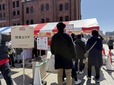 ヌテラの試食が楽しめるブースはイベントエリアに