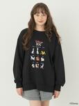 裏毛スウェット ￥4,499｜earth music&ecology ディズニー「犬キャラクター」コレクション