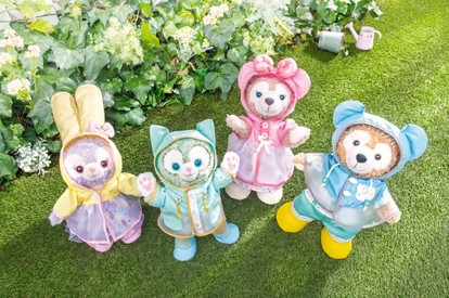 ビューティフルレイニーデイズ　ジェラトーニ　コスチューム レインコート姿のぬいぐるみコスチューム！東京ディズニーシー ぬいぐるみ