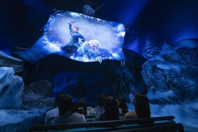 東京ディズニーシー「ファンタジースプリングス」内「アナとエルサのフローズンジャーニー」
