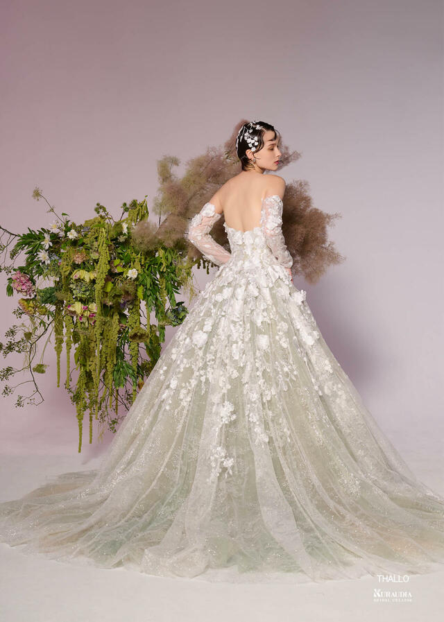 「Irida maison(イリーダメゾン)」新作ウェディングドレス IM-0034_Green