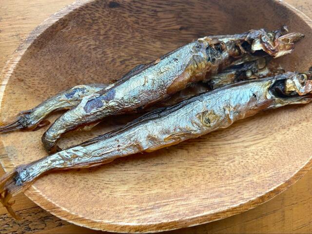 【ダイソー 焼き子持ちししゃも】しっとりとした子持ちししゃもです