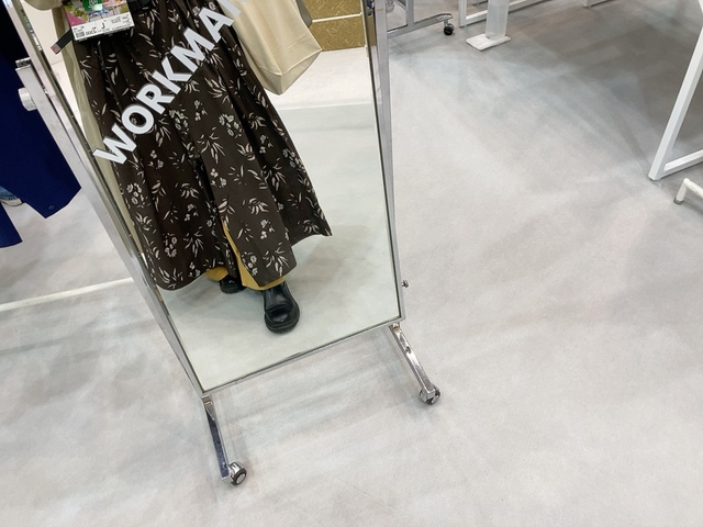 【ワークマン リラックス UVガウチョパンツ】ボタニカルな柄も