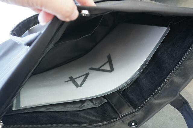 A4サイズのファイルも入る