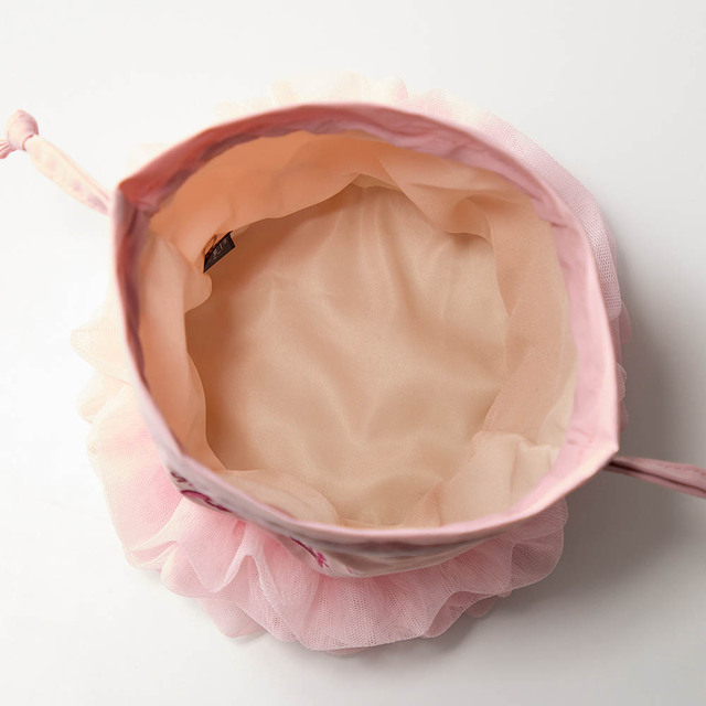 チュール巾着ポーチ「ミニー&デイジー」|¥3,490 (税込)