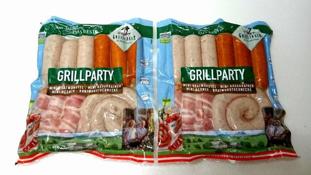 コストコ　Greisinger Grill Party　450g×2袋　1158円