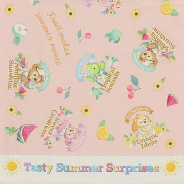 冷感タオル〈COOLCORE〉 2,500円|サイズ:約30×約110cm|ダッフィー&フレンズのテイスティ・サマー・サプライズ