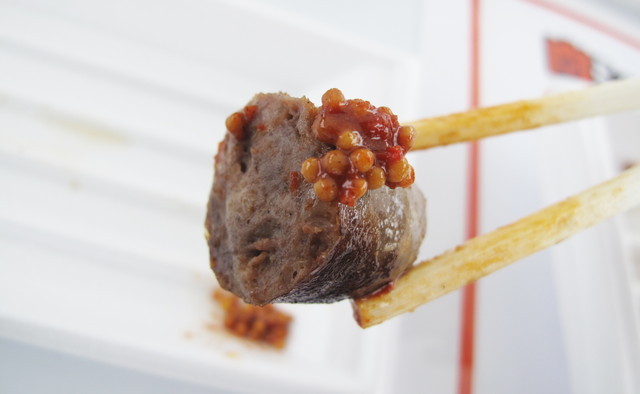 肉食女子博／肉山(吉祥寺)　「サルシッチャ(ソーセージ)」(￥600)