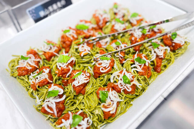 「狭山茶蕎麦のイタリアン」【「和・洋・韓・印」が食べ放題！エミテラス所沢に“エリア最大級”のビュッフェレストラン「テラスビュッフェTABLE」オープン！】