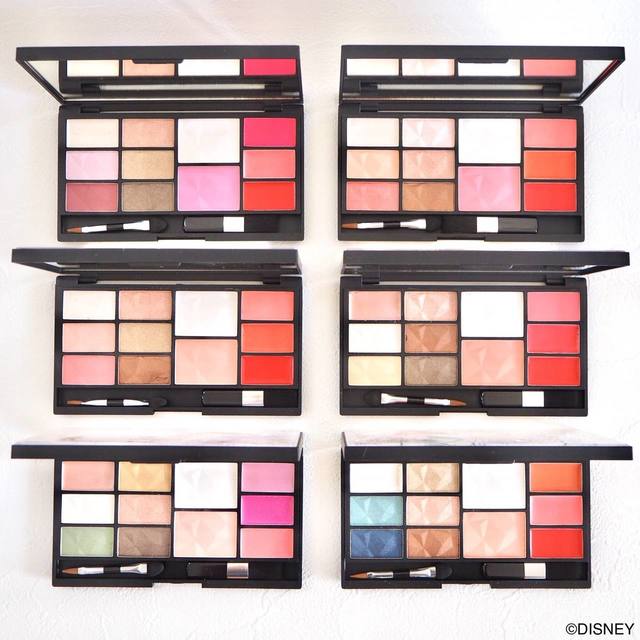 バリエーションが豊富 ＜ディズニープリンセス＞　マルチパレット 1,800円（本体）＋税 イッツデモ
